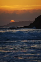 San Simeon Beach Sunset